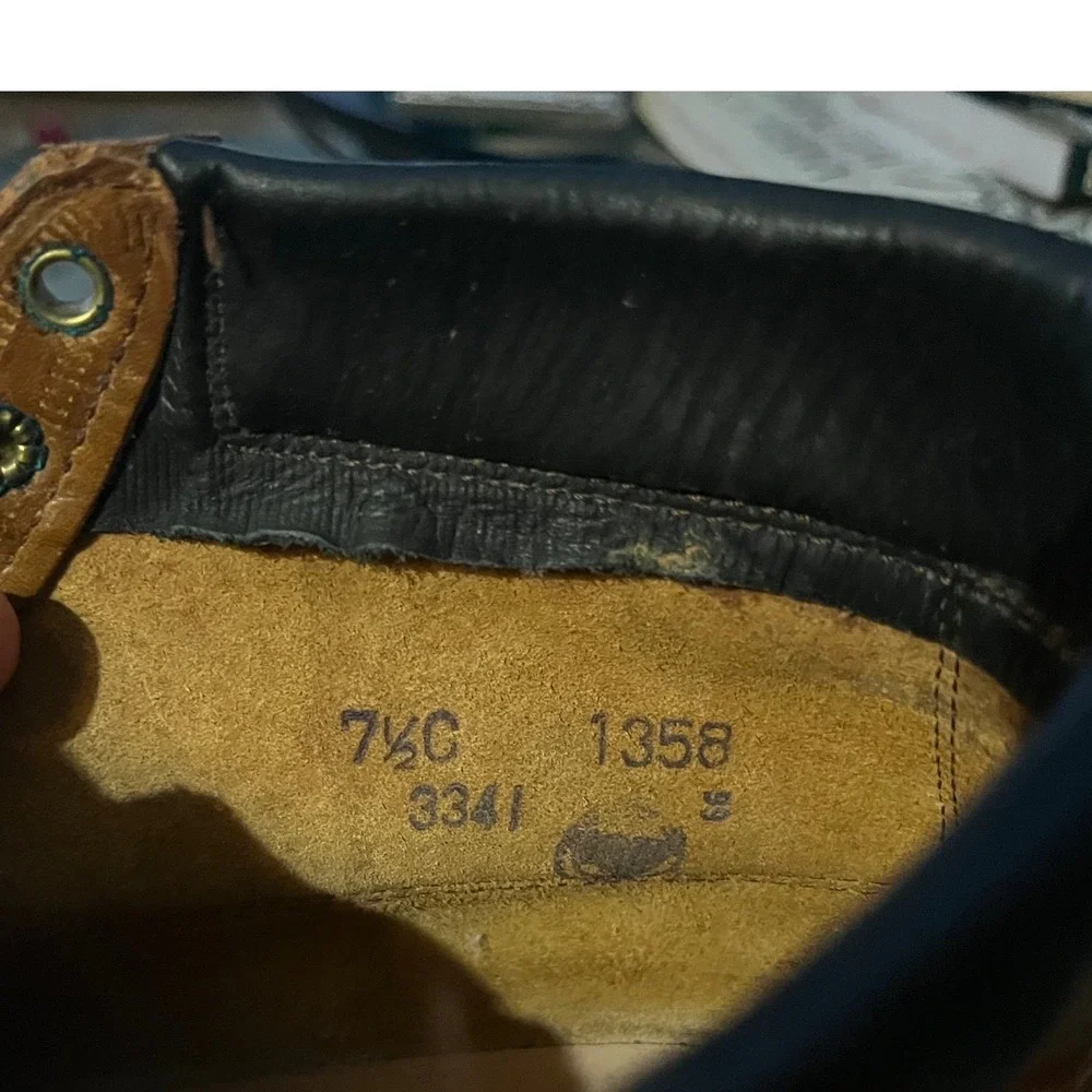 VtG 60s LL BEAN Maine‎ Leather Hiking Mountaineering Utility Boot 7.5 C Rare